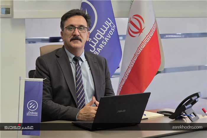 تصویر قائم مقام شرکت برساوش جناب آقای مهندسی یزدچی